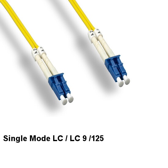 10PCS Kentek 3m LC to LC Single-Mode Fiber Optic Cable 9/125 Duplex Ethernet