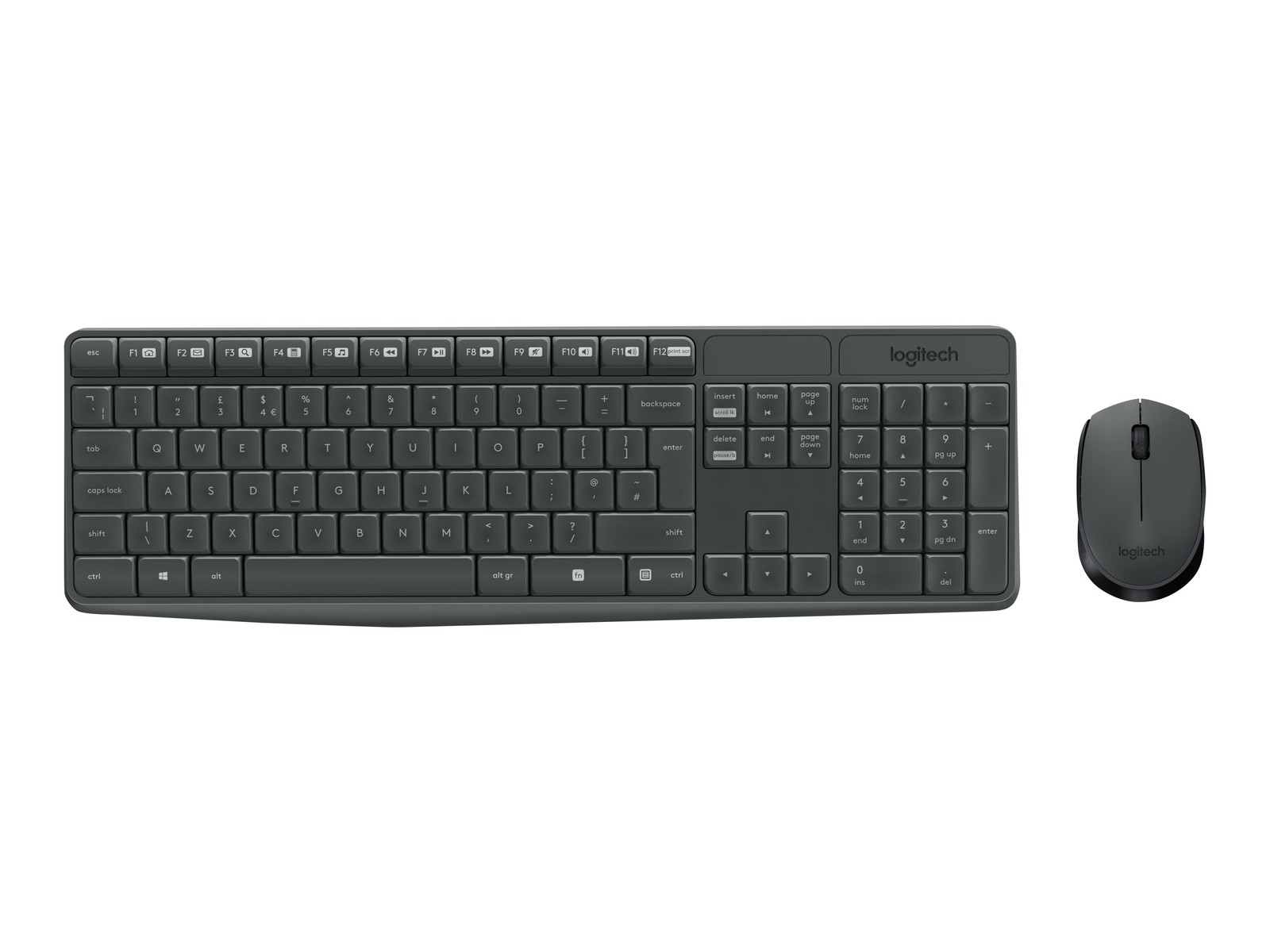 Logitech MK235 Wireless Keyboard+ Mouse Keyboard 1000 dpi 920-007905
