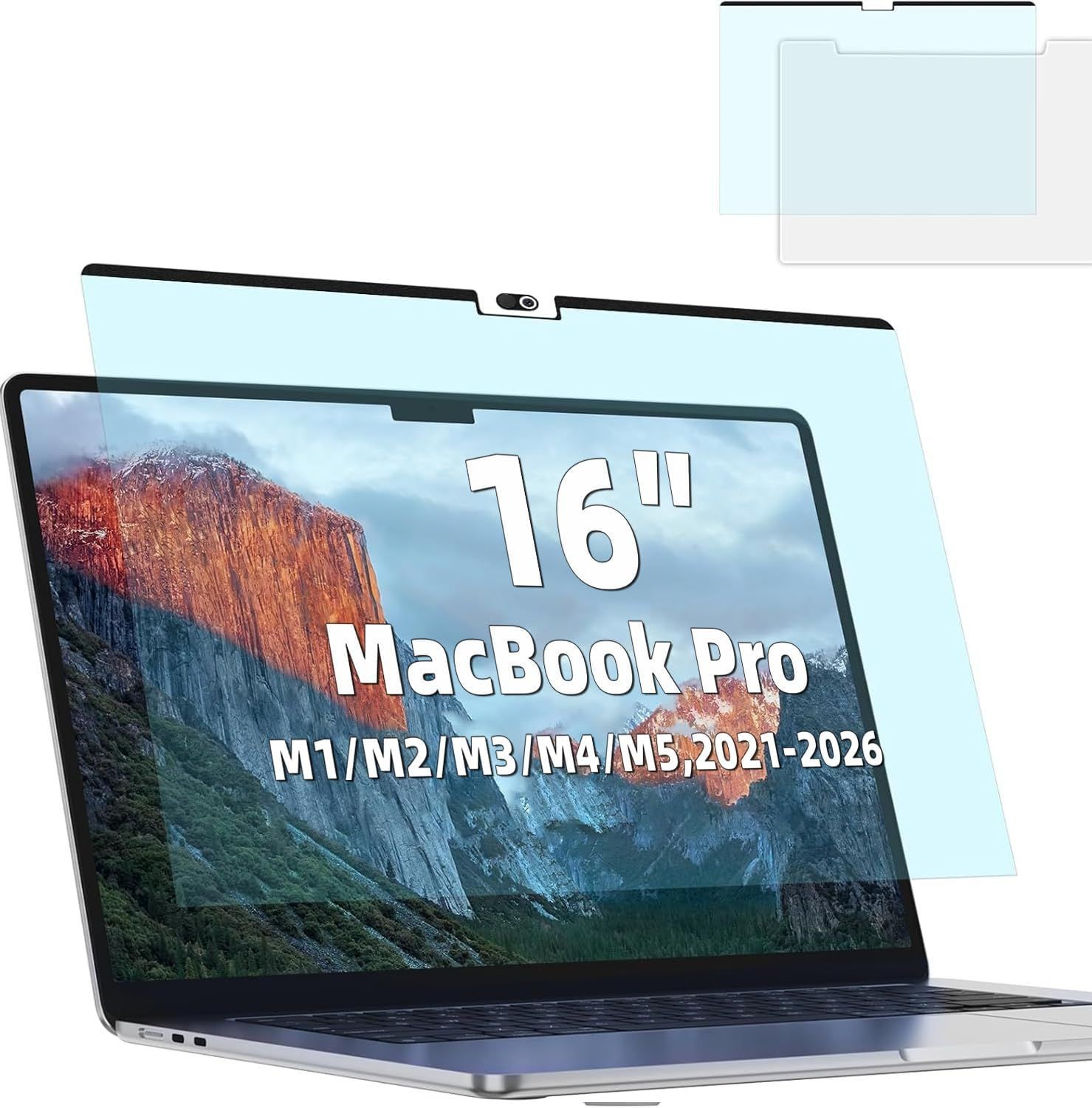 Magnetic Blue Light Blocking Screen Protector for MacBook Pro 16" (2021-2026)