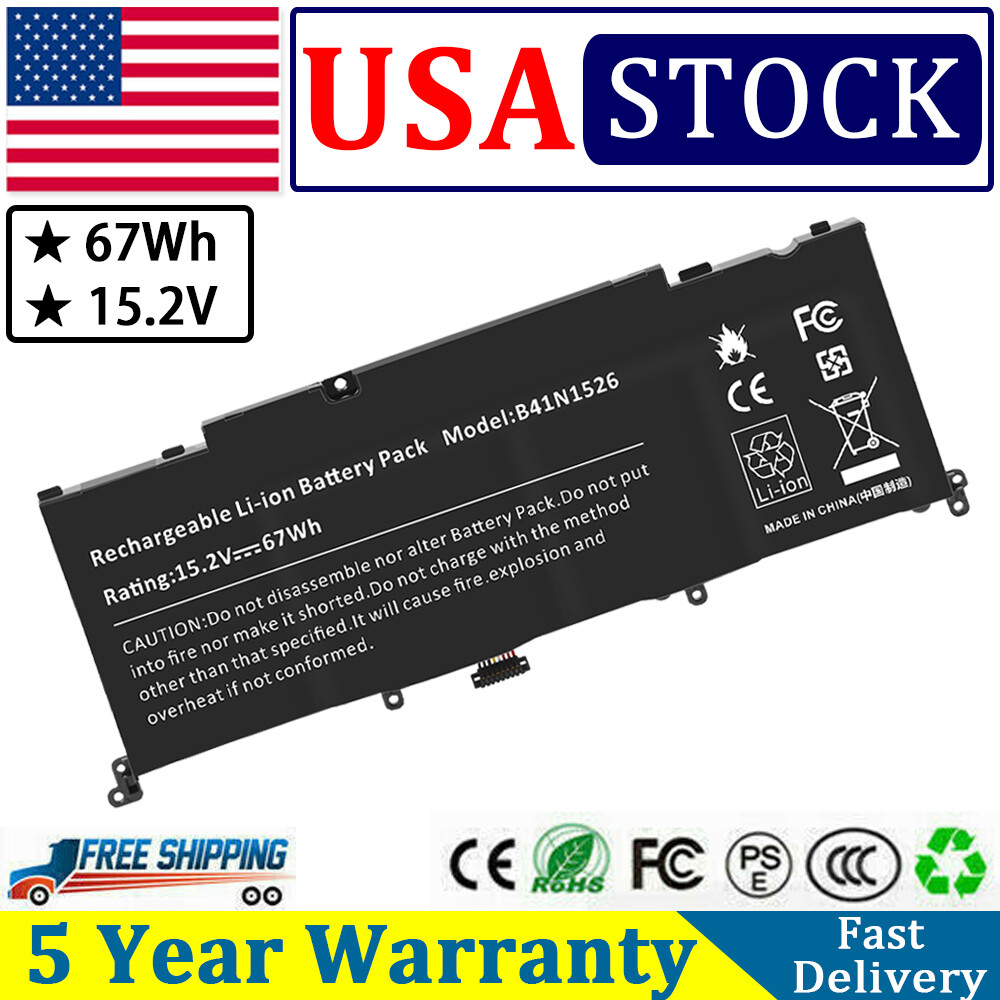 Battery for Asus ROG Strix GL502 GL502V GL502VT GL502VT-1A GL502VM B41N1526