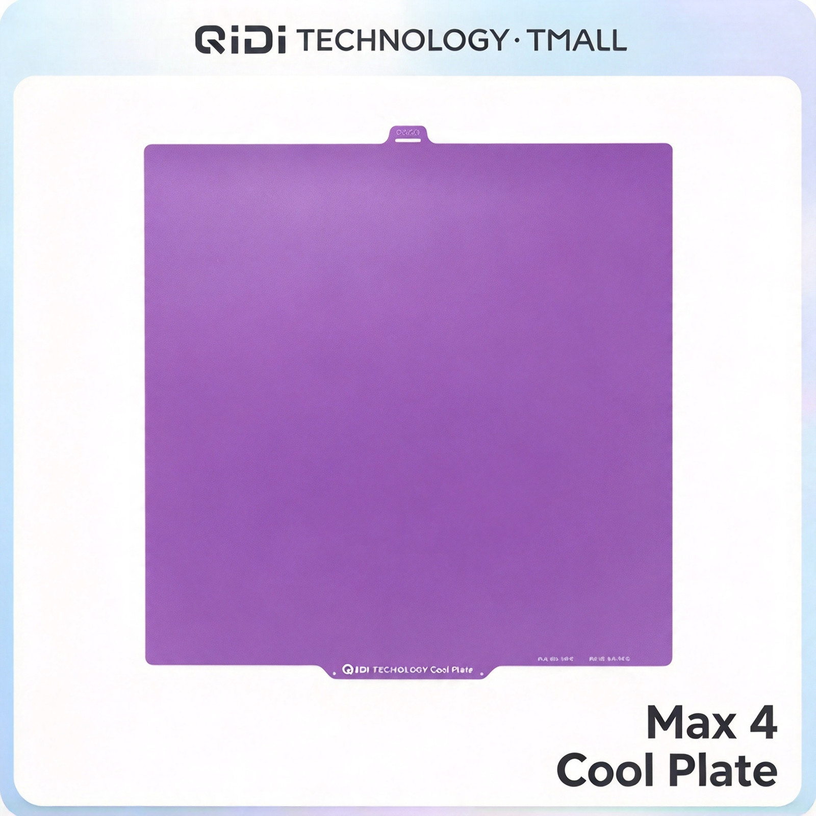 QIDI Max4 Low Temperature Build Plate Super Adhesion for PLA PETG