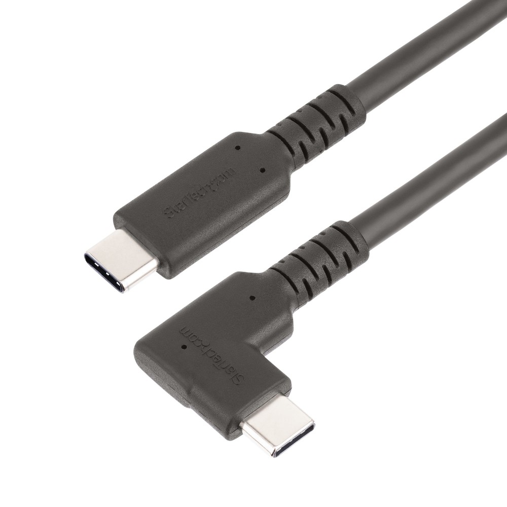 Startech Rusb315Cc2Mbr Rugged Right Angle Usb-C Cable Usb C To 90 Degrees
