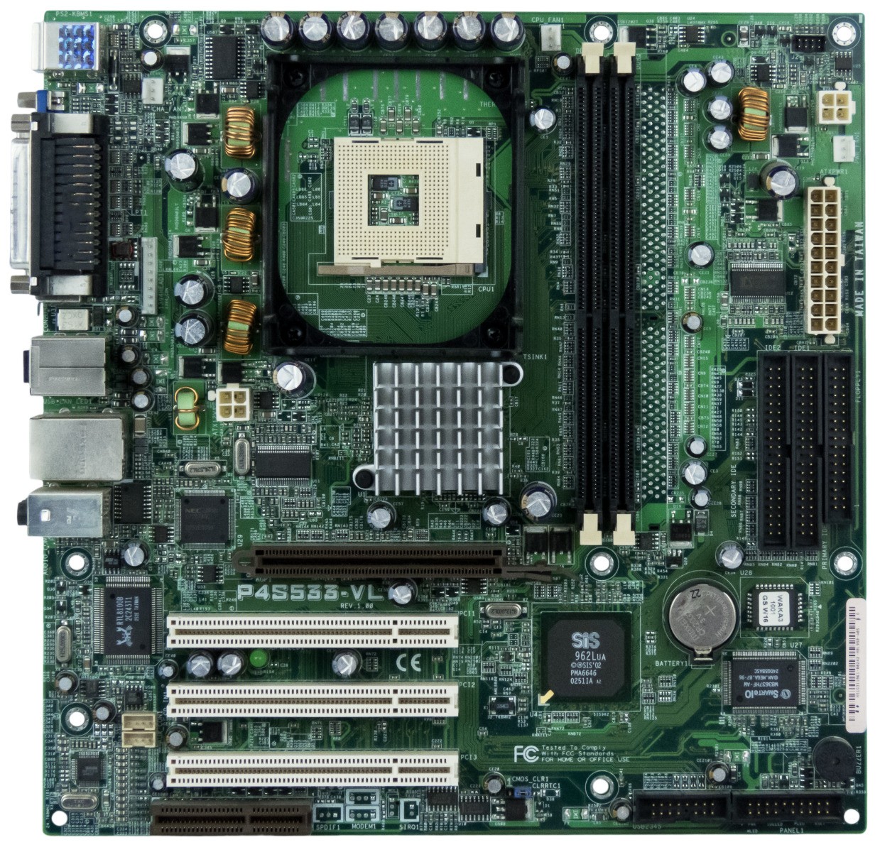 ASUS P4S533-VL s.478 DDR PCI AGP mATX