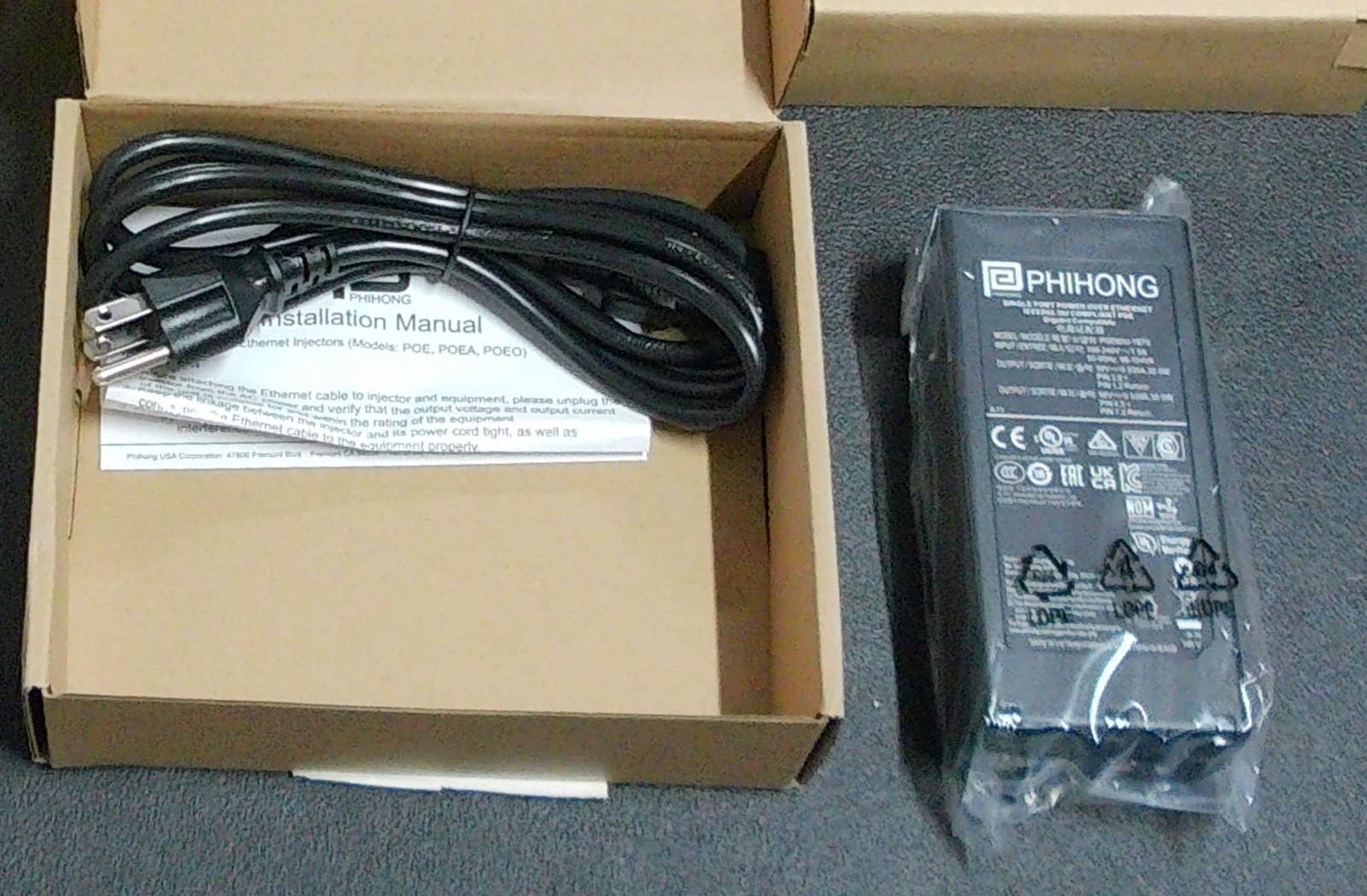 Motorola Solutions Injector POE++60W 1PRT NA PWR CORD