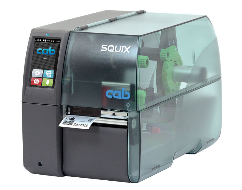 cab SQUIX4 /300 5977001 Label Printer Material Guide Left Flush New