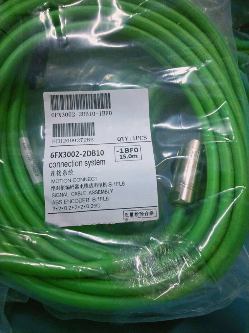 6FX3002-2DB10-1BF0 15m Siemens Servo Motor Encoder Cable Expedited#HT