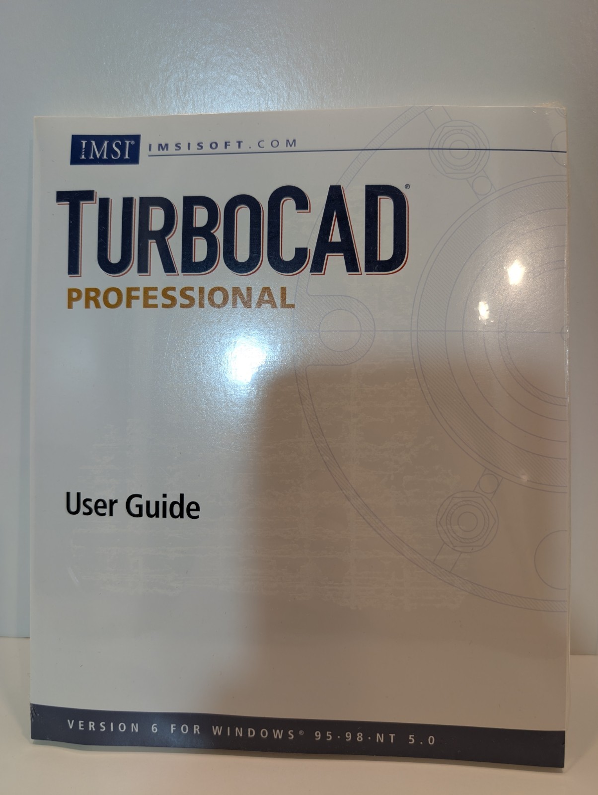 IMSI TurboCAD Professional V6 Windows CAD Software 2 CD-ROMs User Guide Key