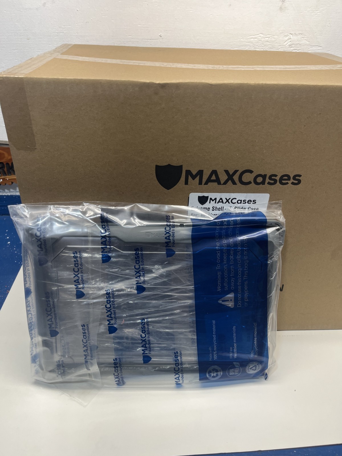 Chromebook MAXcases Extreme Shell-F Slide Case for HP Chromebook G9 and G8 Gray