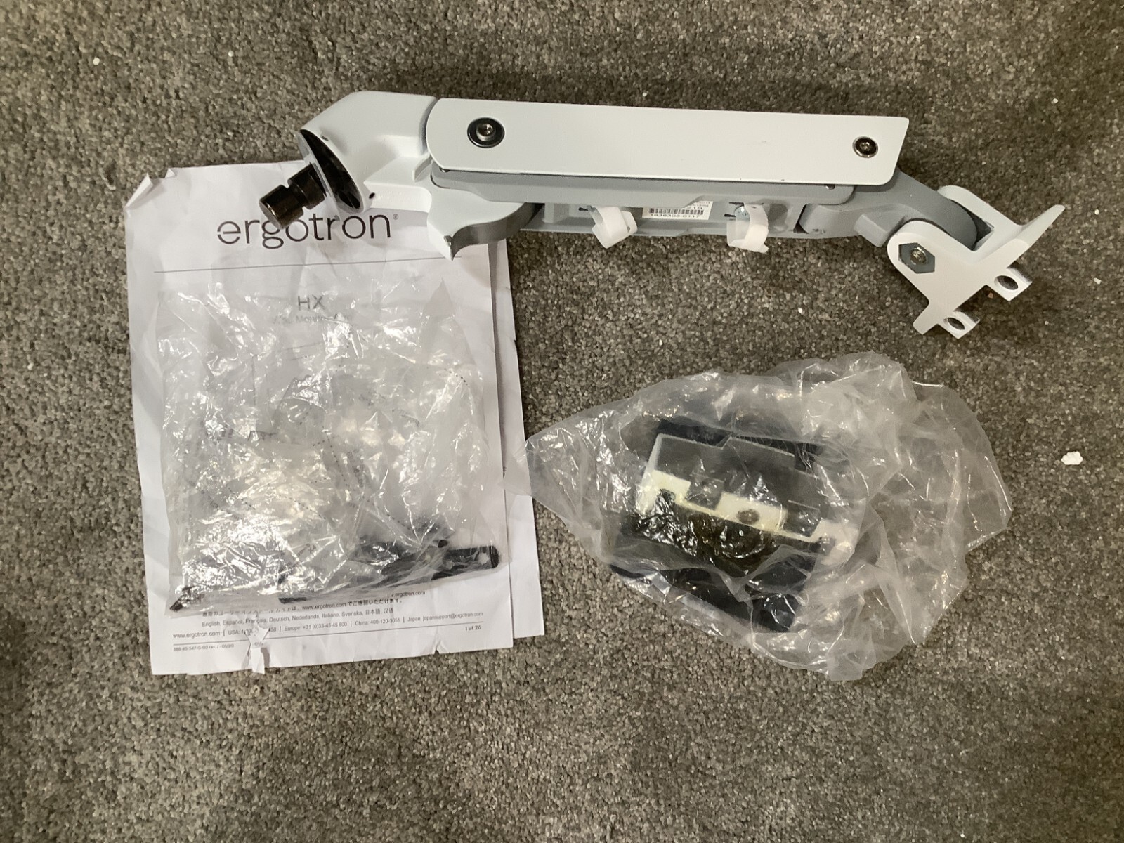 Ergotron HX Wall Monitor Arm Mount 45-478-216 ❤️️ ✅ ❤️️ READ ❤️️ ✅ ❤️️