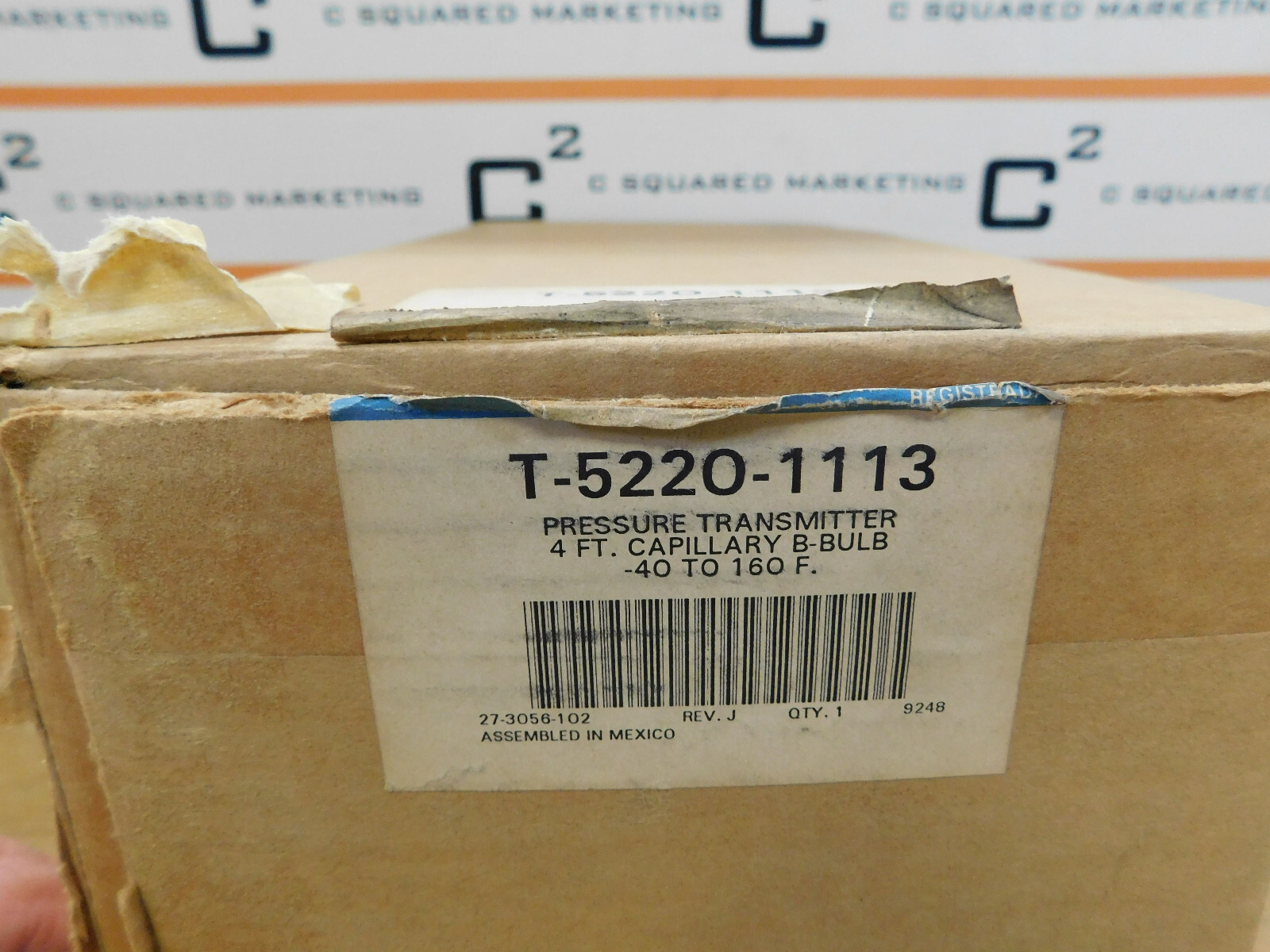 Johnson Controls T-5220-1113 pressure transmitter used CSQ