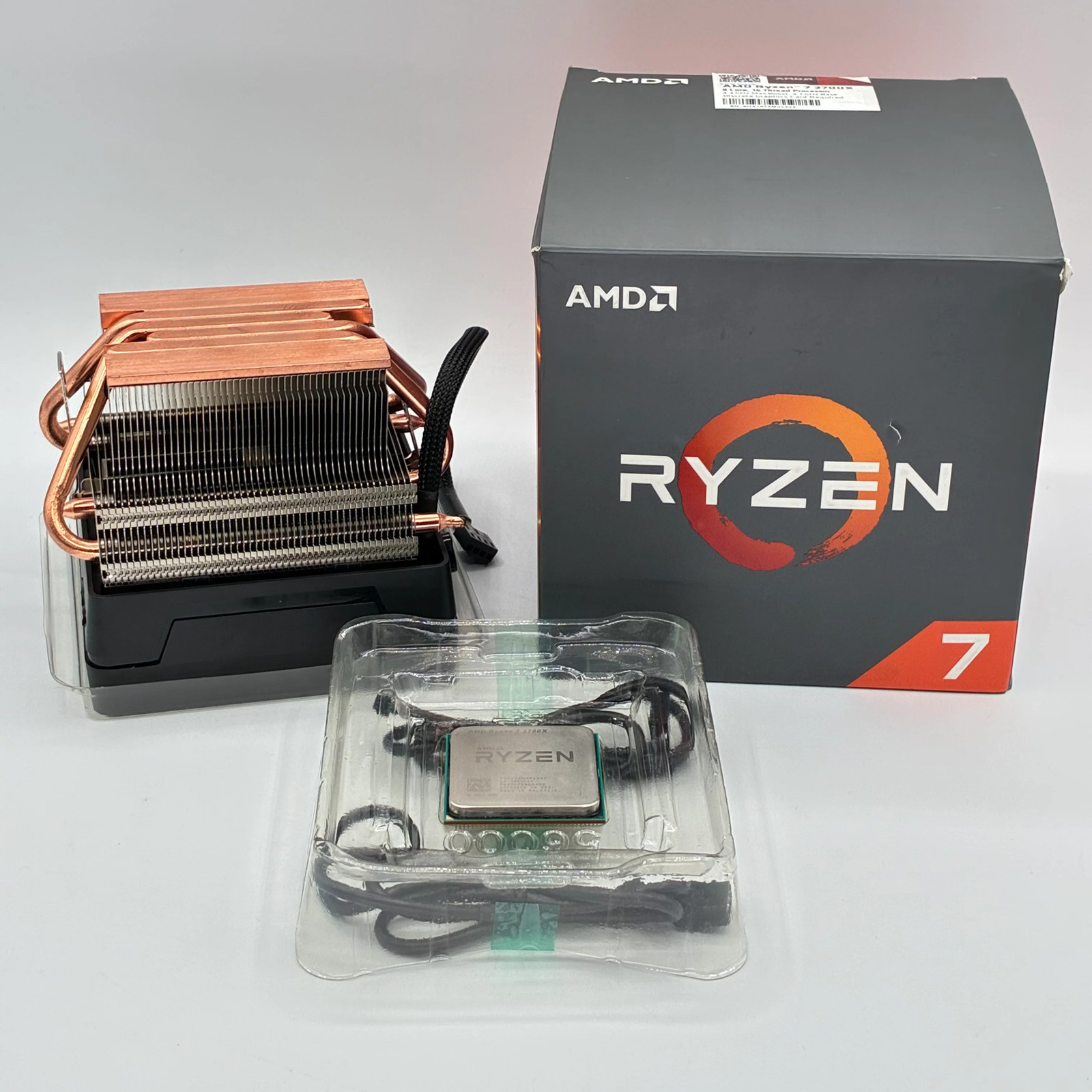 AMD Ryzen 7 2700X Processor Used With Box