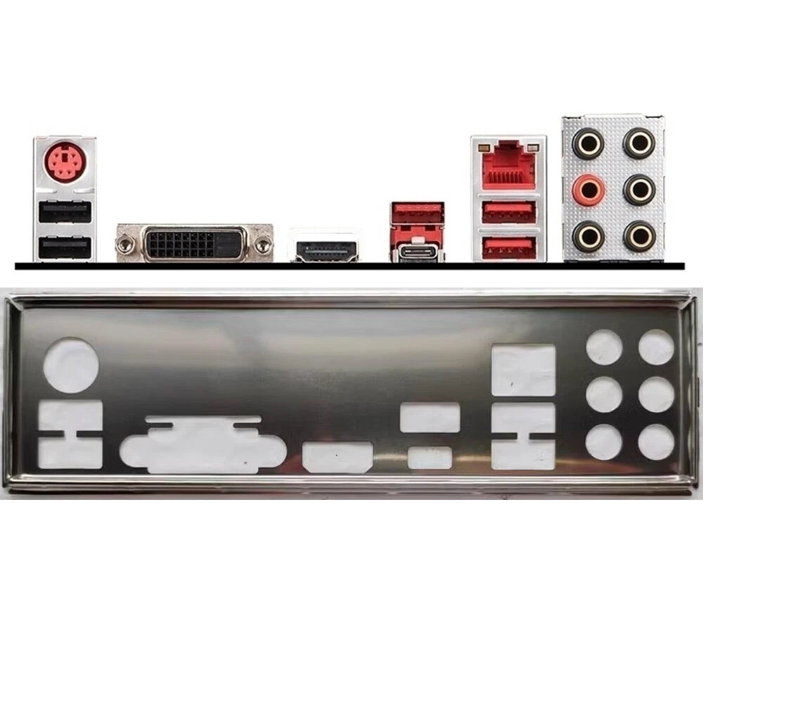 For MSI MPG Z390 GAMING PLUS Motherboard IO Shield I/O Shield Backplate OEM