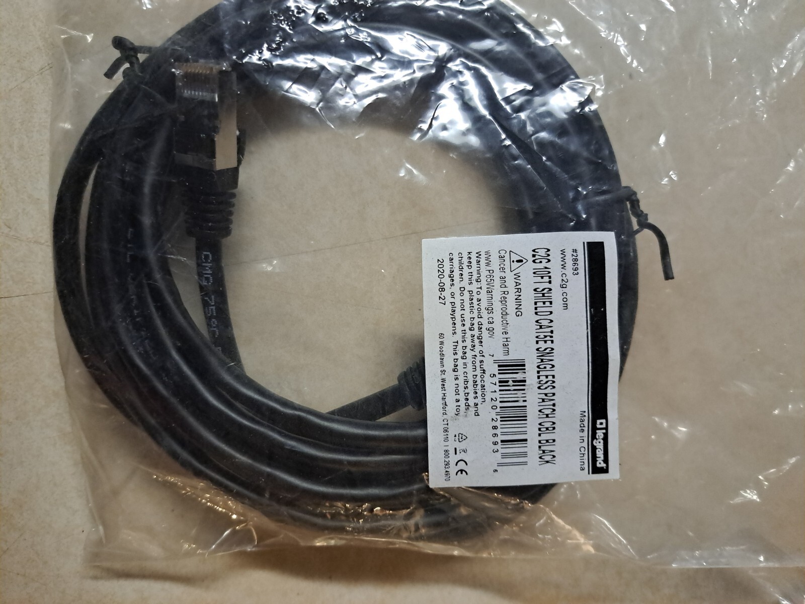 Legrand C2G Cat5e STP Patch Cable