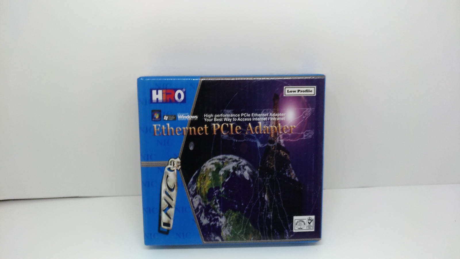 HiRO H50219 10/100/1000 Low Profile Internal PCI Express PCIe PCI-E x1 Gigabit 8