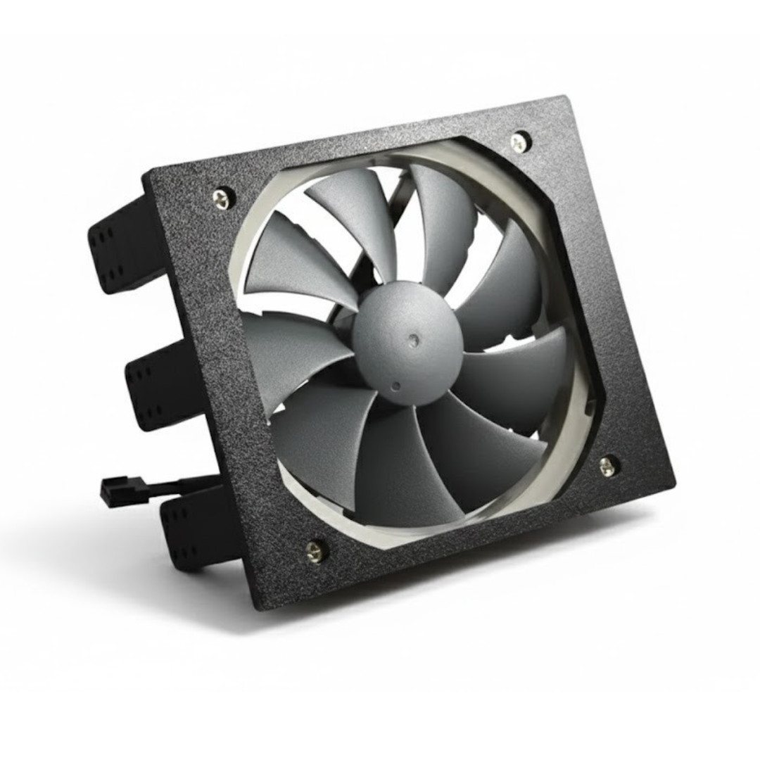 120mm PC Cooling Fan Bracket Mount Adapter for 5.25" Drive Bay Easy Install