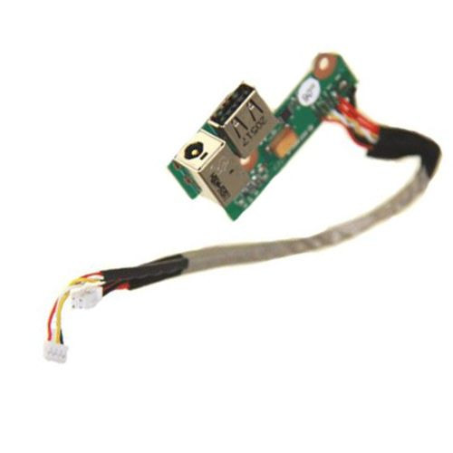 USB DC Power Jack Board Cables For HP F500 G6000 DV6700 431445-001 DAAT8TB18A1