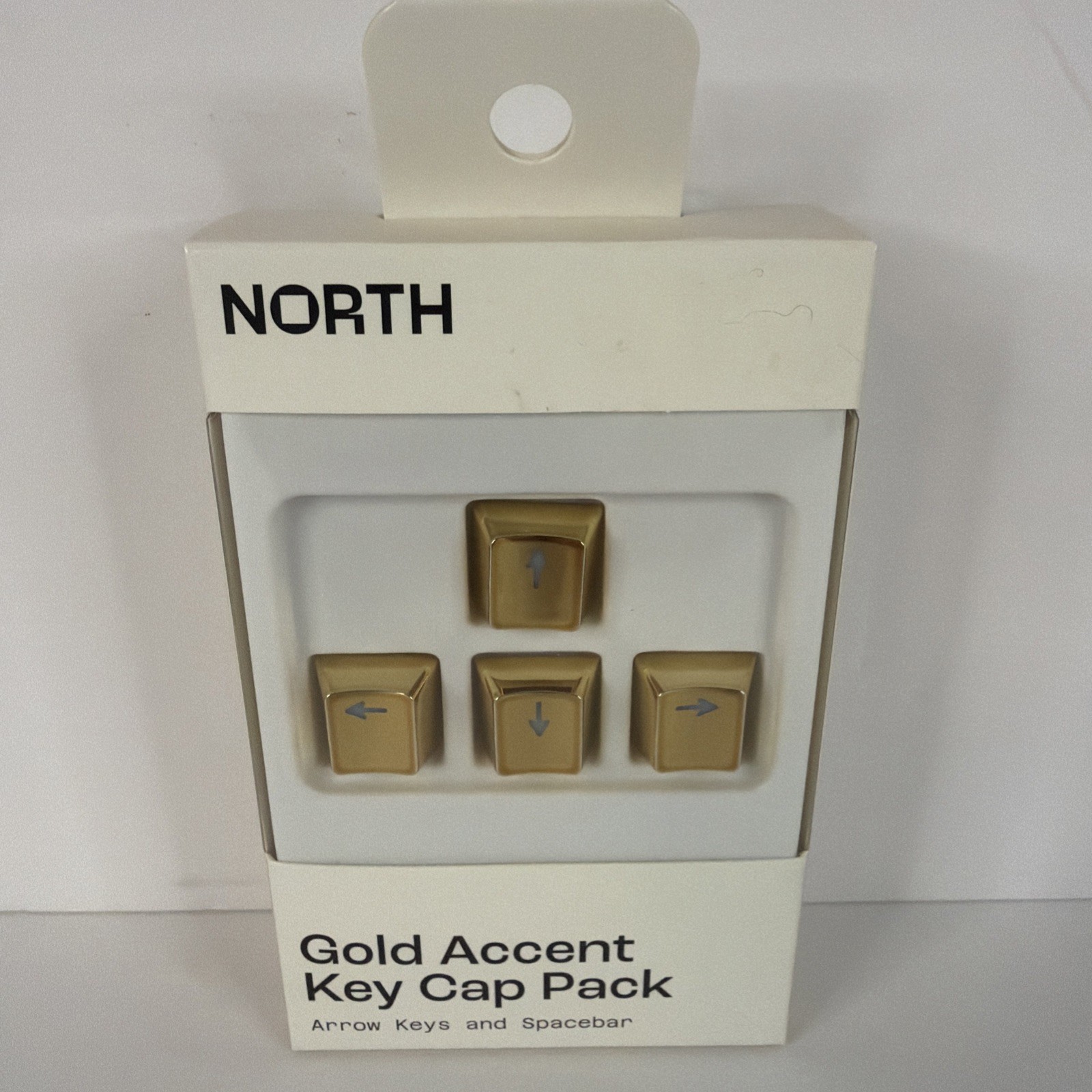 NORTH Gold Accent Keycap Set Arrow Keys Spacebar MX Mechanical Keyboard Caps