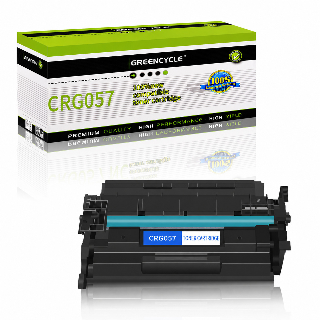 GREENCYCLE CRG057 NEW Chip Toner Cartridge for Canon ImageCLASS MF440 Lot