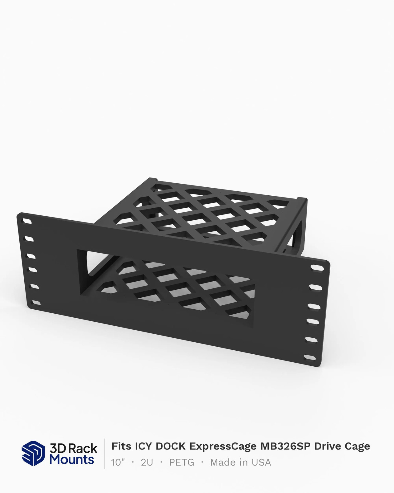 10" ICY DOCK ExpressCage MB326SP Drive Cage Mini Rack Mount - 2U
