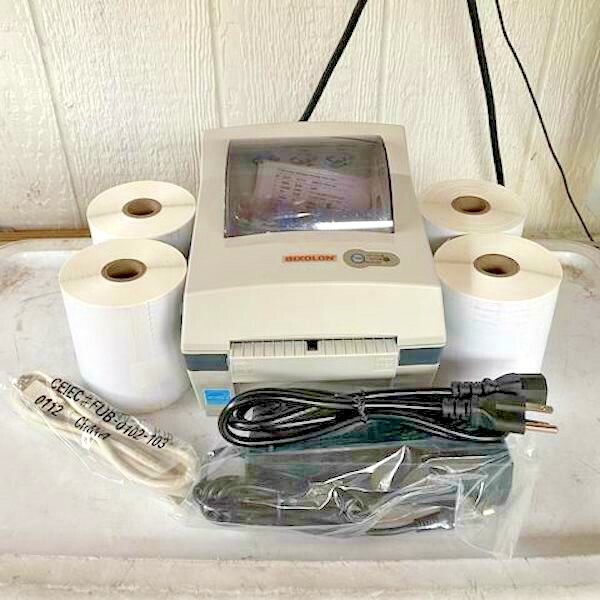 Bixolon SRP770 Thermal Label Shipping Printer Like ZP450 1000 Labels 4" x 6" USB