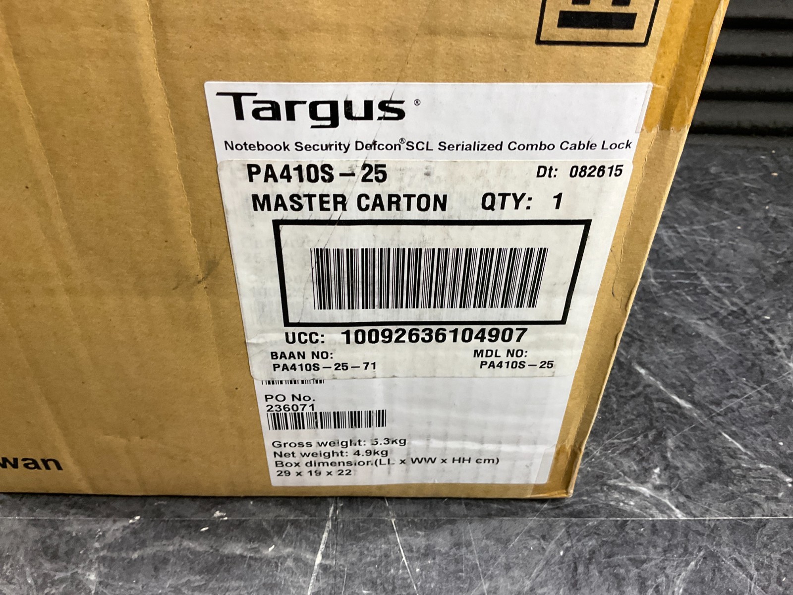 Targus Defcon Serialized Cable Lock 25 pack PA410S-25 ✅ ❤️️ ✅ ❤️ BRAND NEW