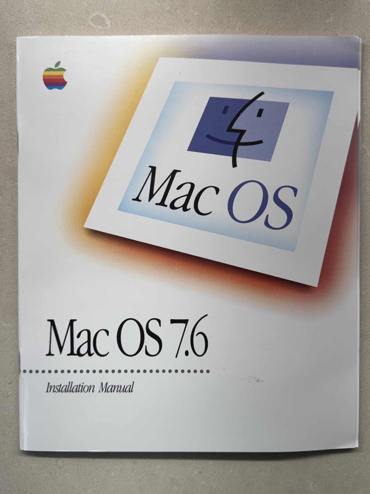 Apple Mac OS 7.6 CD-ROM, Disk Tools, 2 Disks plus Mac OS 7.6 Installation Manual