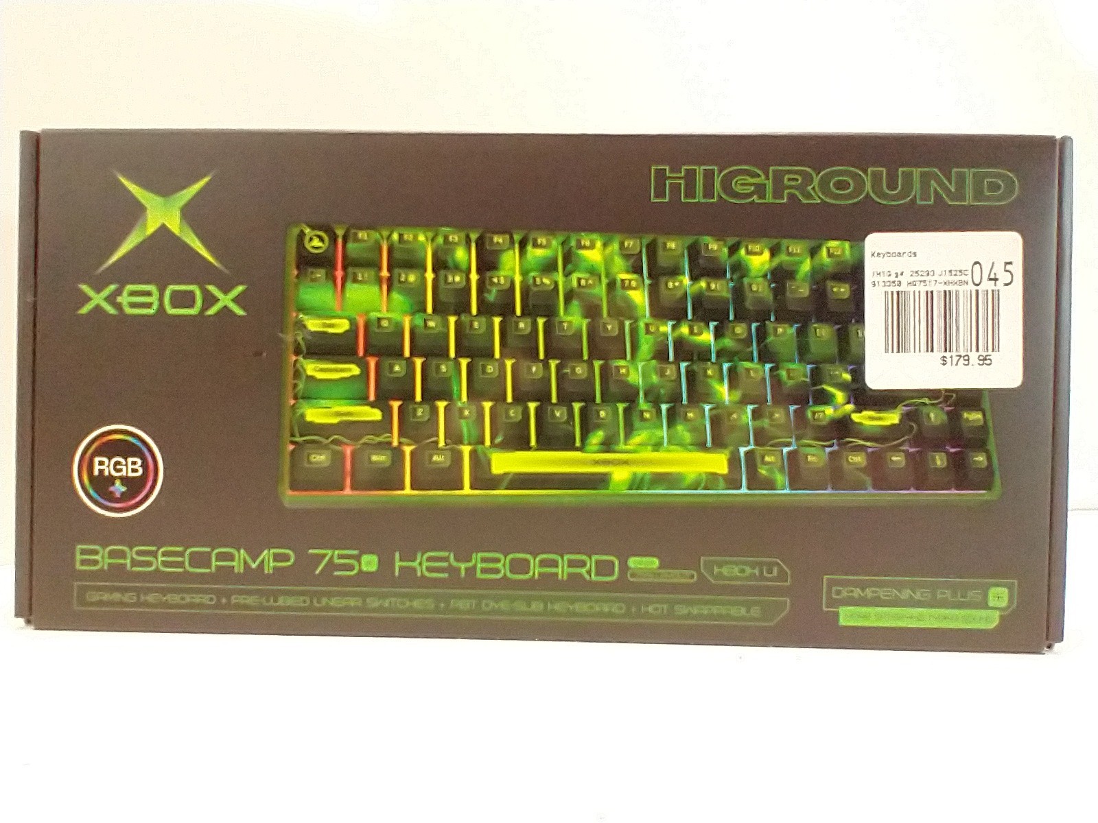 Higround Basecamp 75+ 75% Wired Mechanical Lubed TTC Neptune Switch Gaming KB