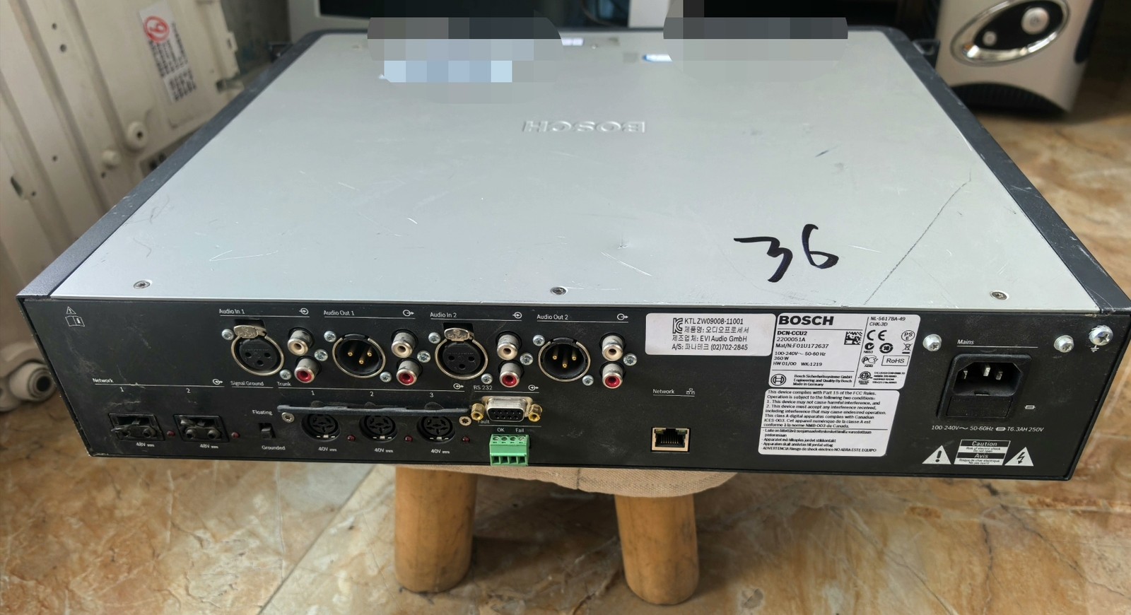 1PC USED BOSCH DCN-CCU2 Control Unit