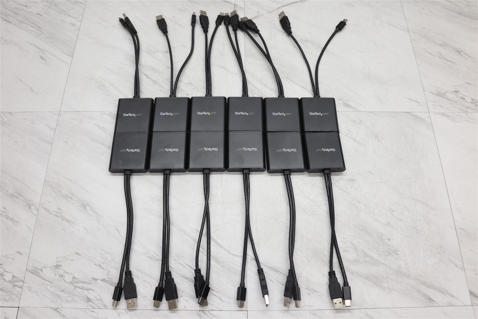 12 LOT - Startech MSTMDP122DP Mini DisplayPort to 2x DisplayPort DP Adapter 