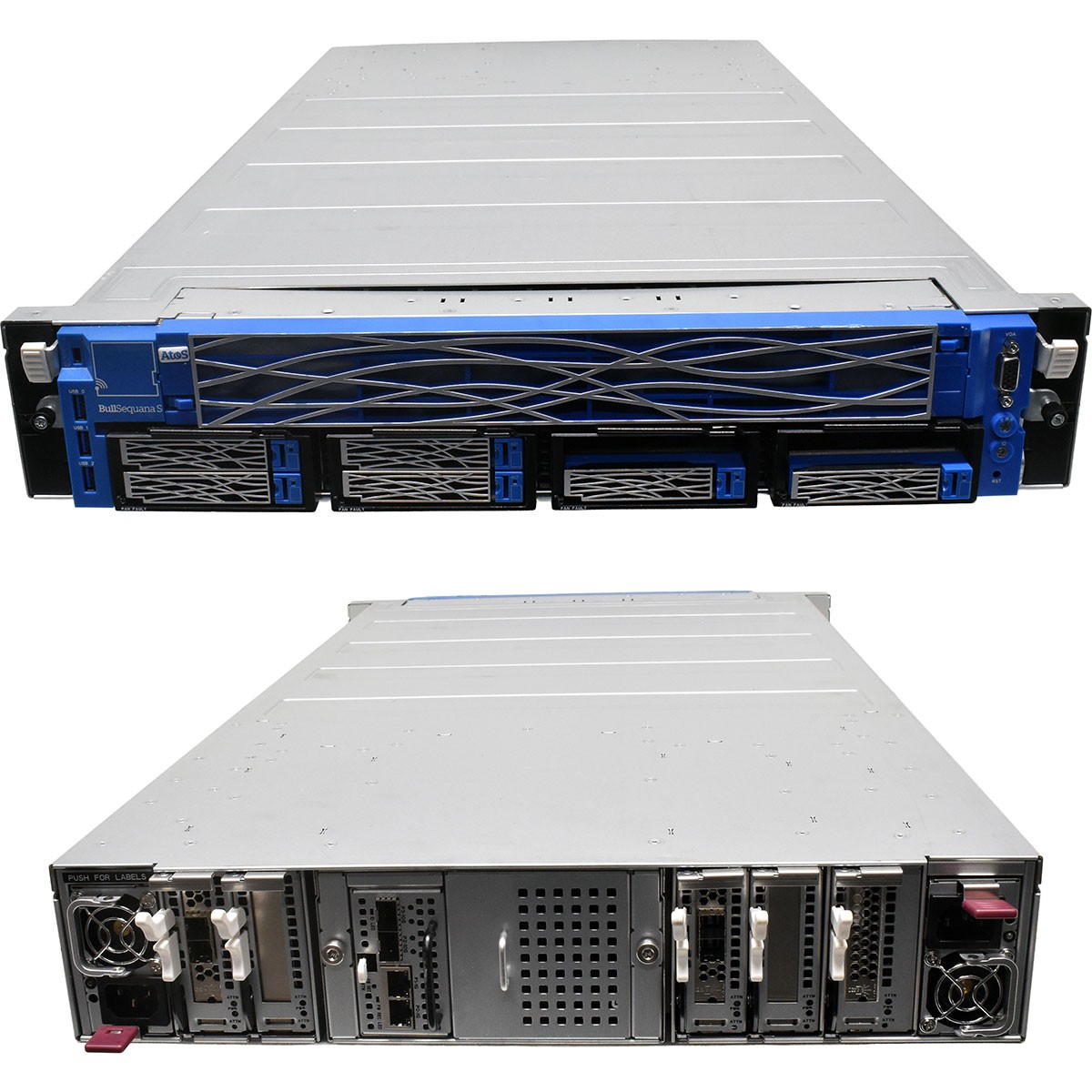 ATOS Bull Sequana S Blade System M3S2G2 MGMT Module 1x Blade 9361-8i 2x 9300-8e