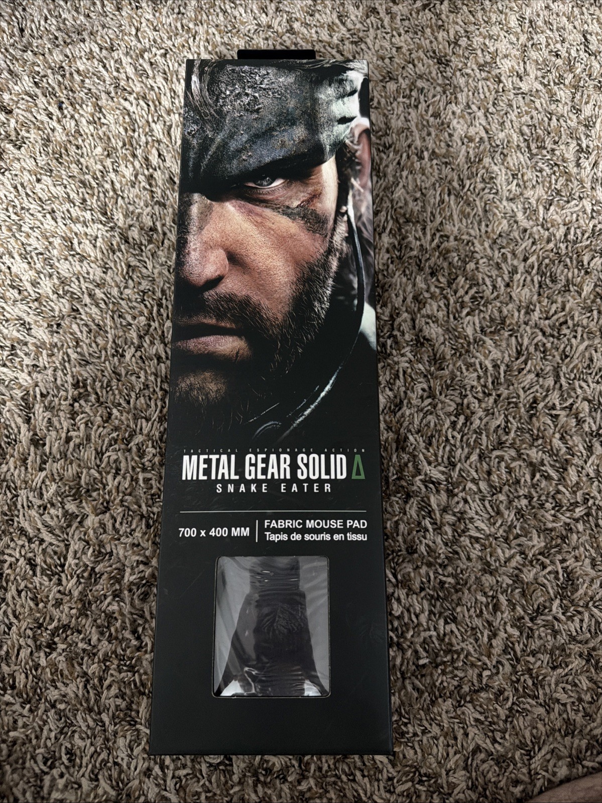 Metal Gear Solid Delta Desk Computer Mat Mouse Pad - New Sealed Official MGS