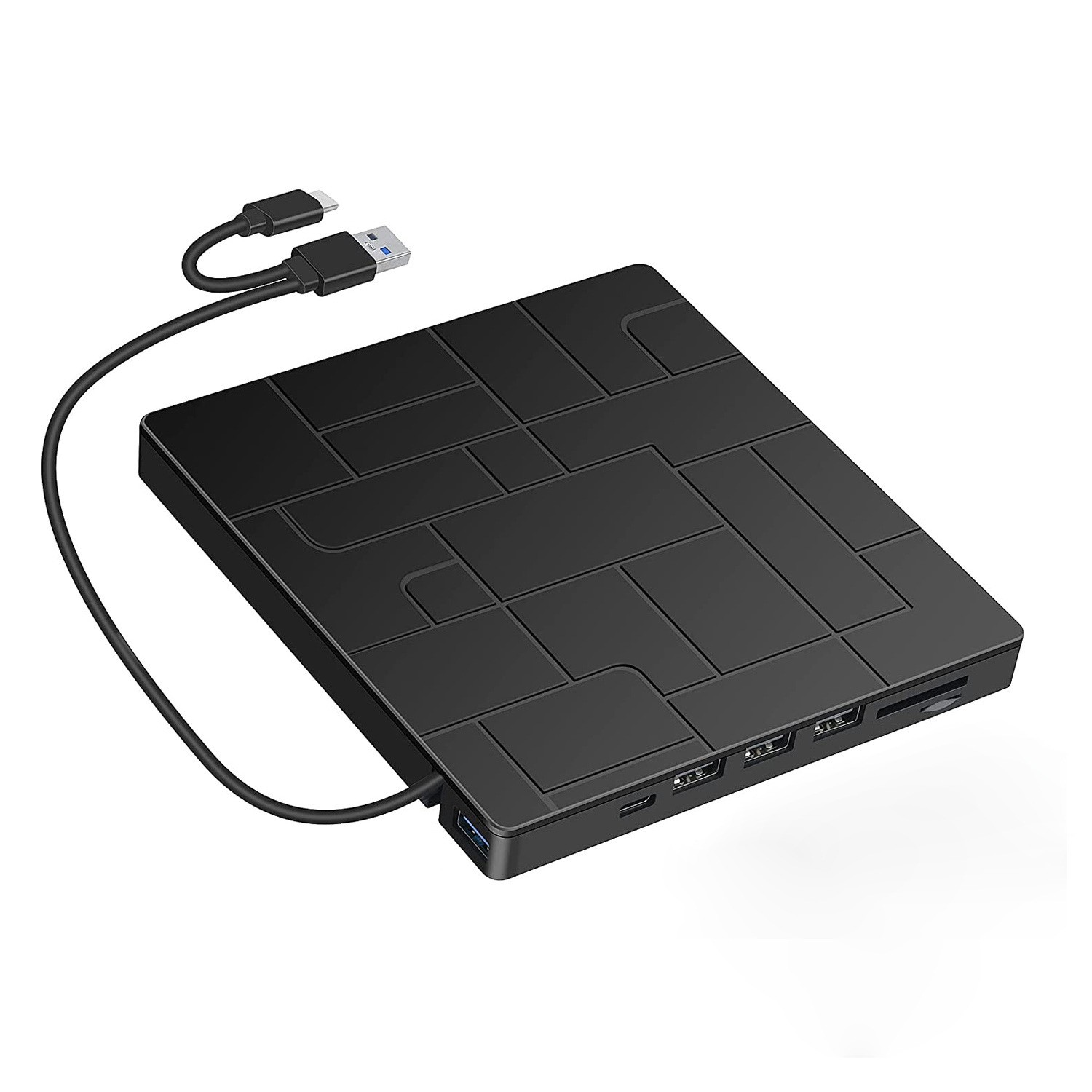 Mobile DVD burner Laptop multi-function, external optical drive 8 in 1