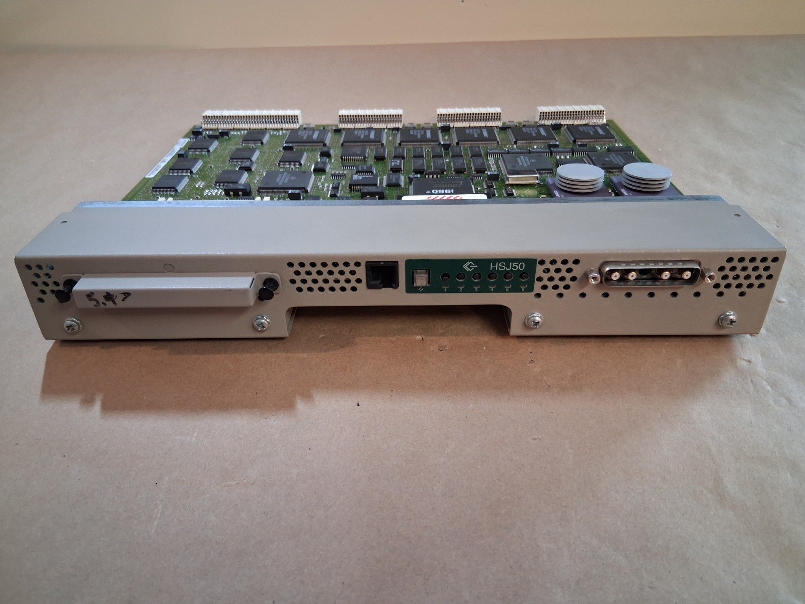 DEC DIGITAL HSJ50 6 CHANNEL CI SCSI RAID ARRAY CONTROLLER W/ 5.7J1 PCRM CARD
