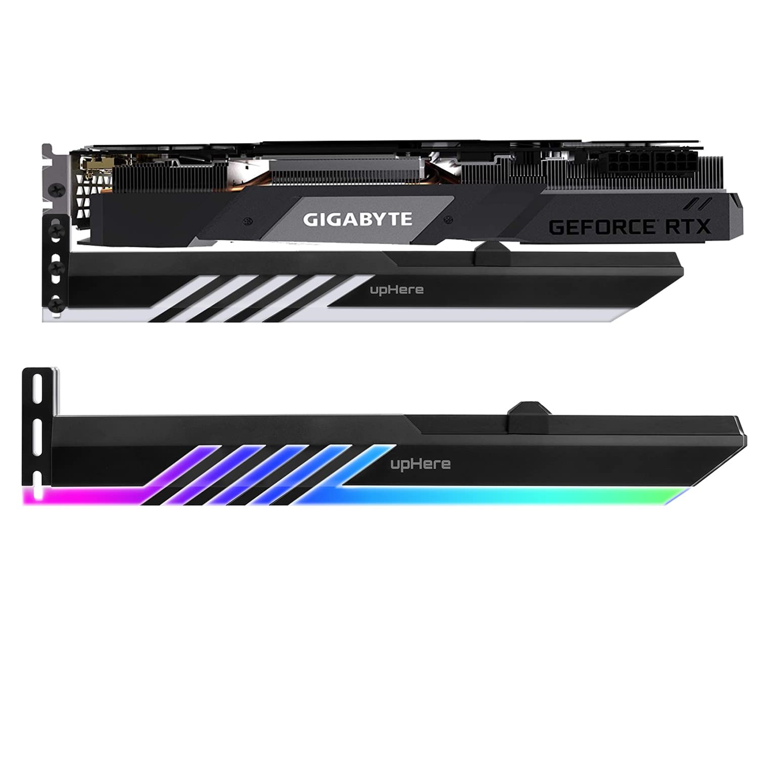 5V 3 Pin Addressable RGB Graphics Card GPU Brace Support Holder V LED Gpu Holder