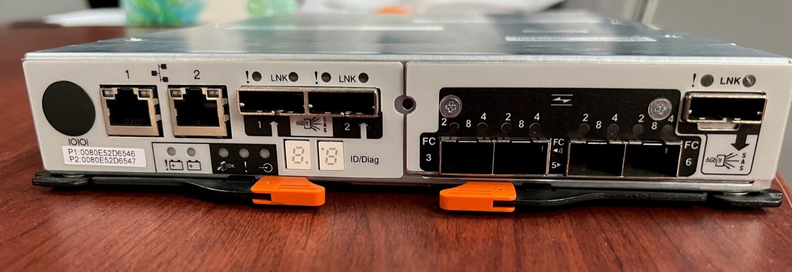 IBM 68Y8481  FRU 69Y2928  IBM Controller - 1GB Cache - 4 port FC Host Ports