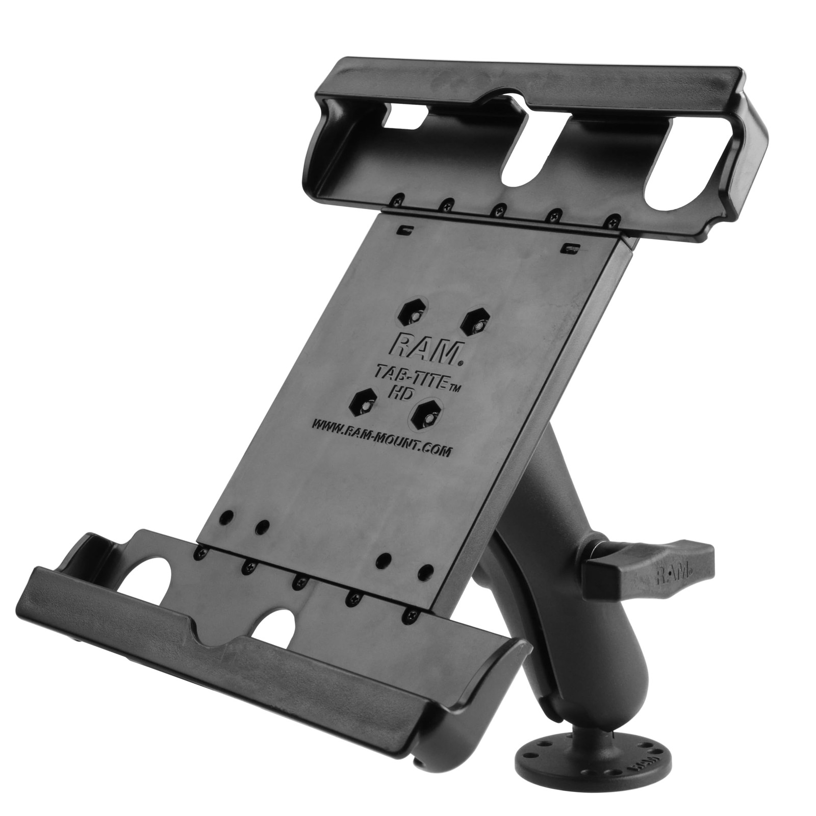 Tab-Tite Tablet Mount for 9"-10.5" Tablets with Drill-Down Base