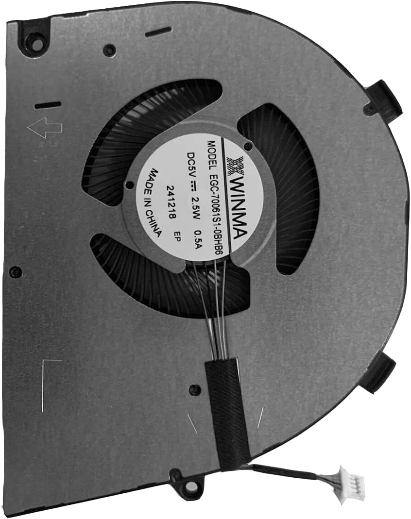 Replacement Laptop CPU Cooling Fan for Dell Vostro 5620 5625 Inspiron 16 7620