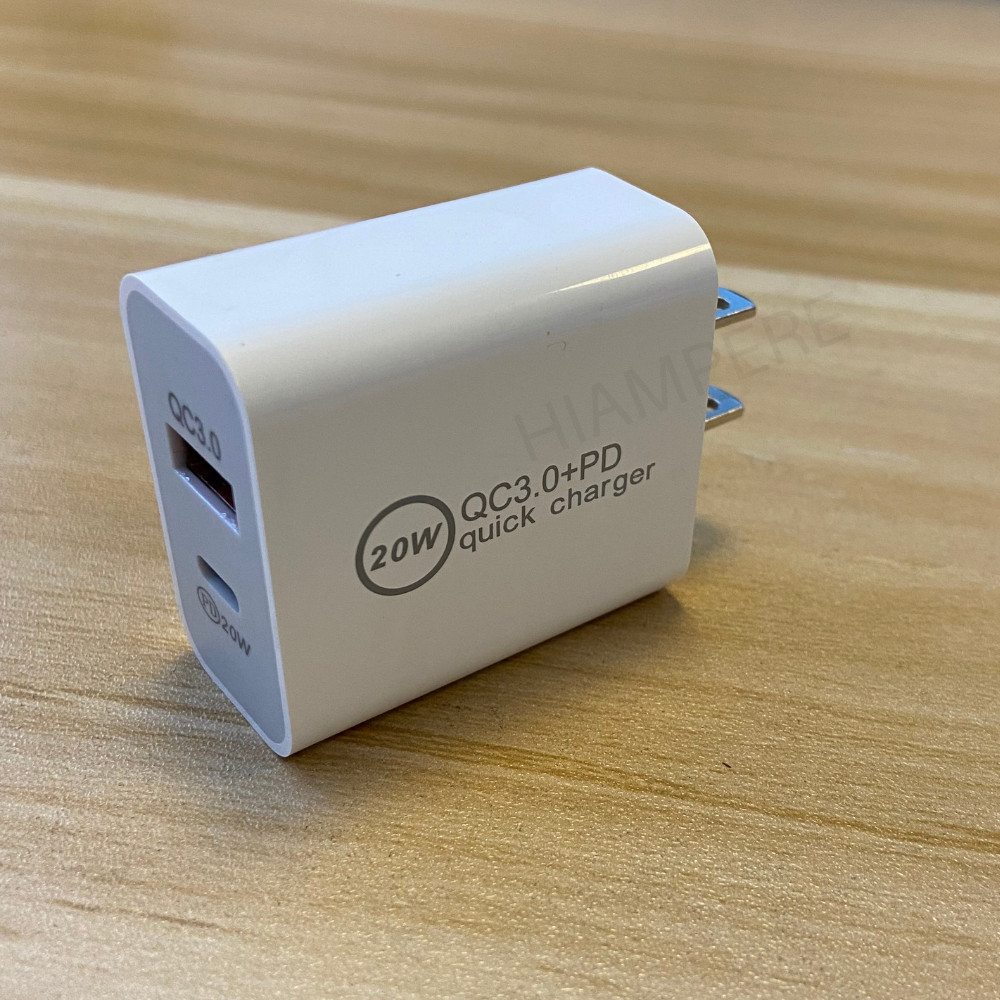 20W USB C Fast Charger PD Type C To Type C Cable Power Adapter For iPad Pro/Air