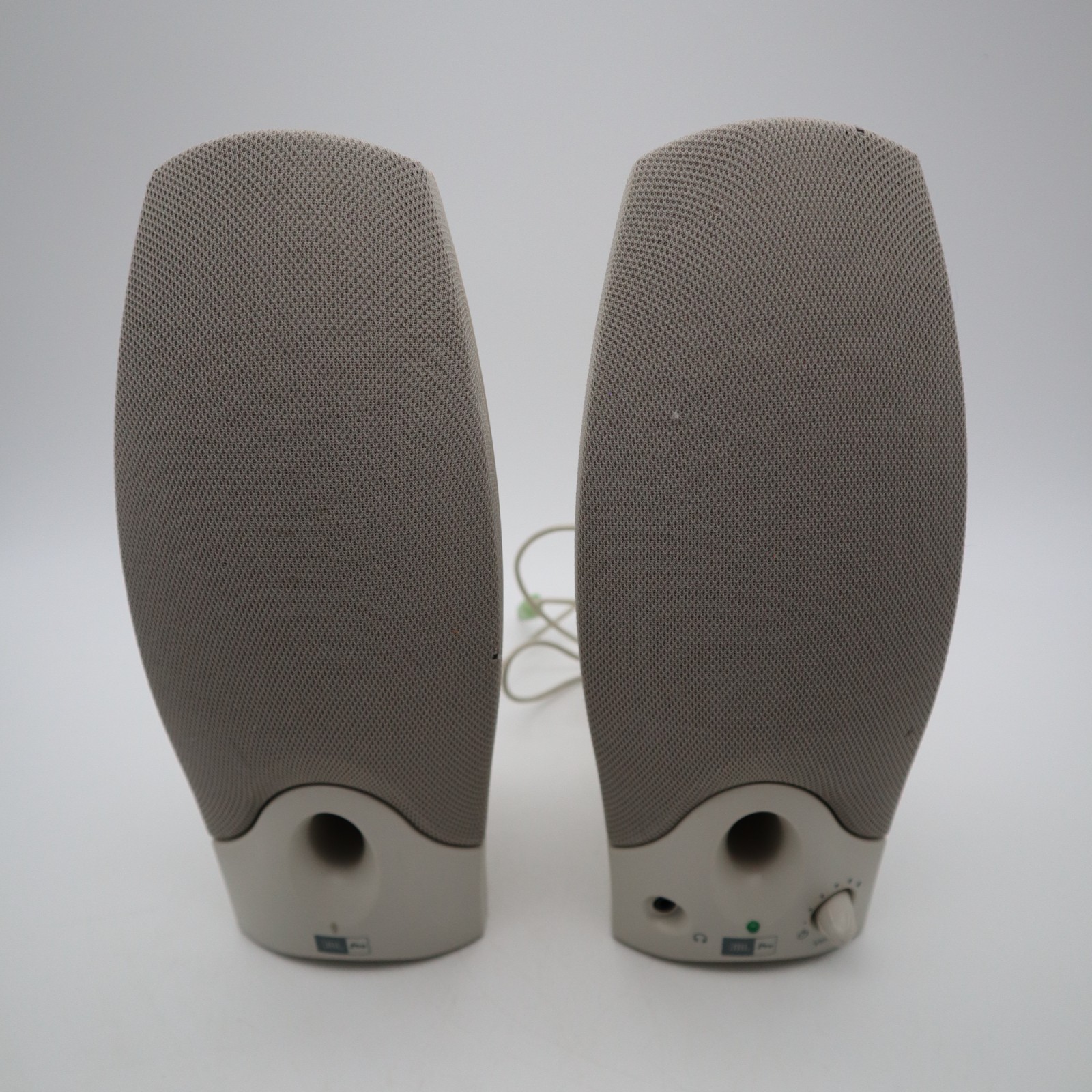 JBL Pro Compaq Computer Speakers 387767-001 Tested No Power Cord
