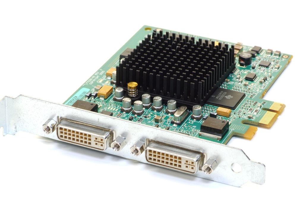 Matrox G550 32 MB PCIe x1 Dual DVI-I Graphics Card G55-MDDE32F