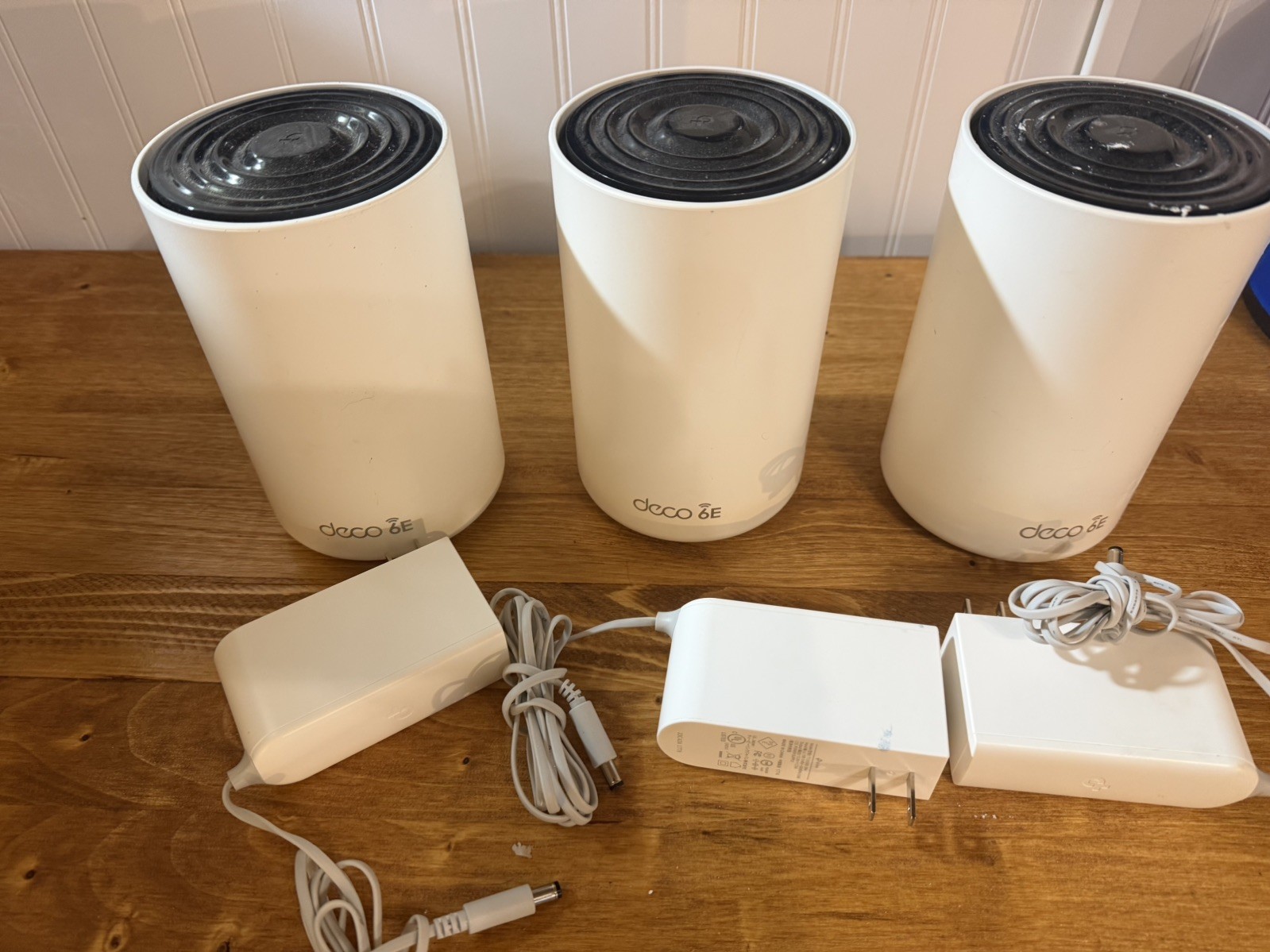 TP-LINK Deco XE75 AXE5400 Wi-Fi 6E Router Mesh System - White (3-Pack)