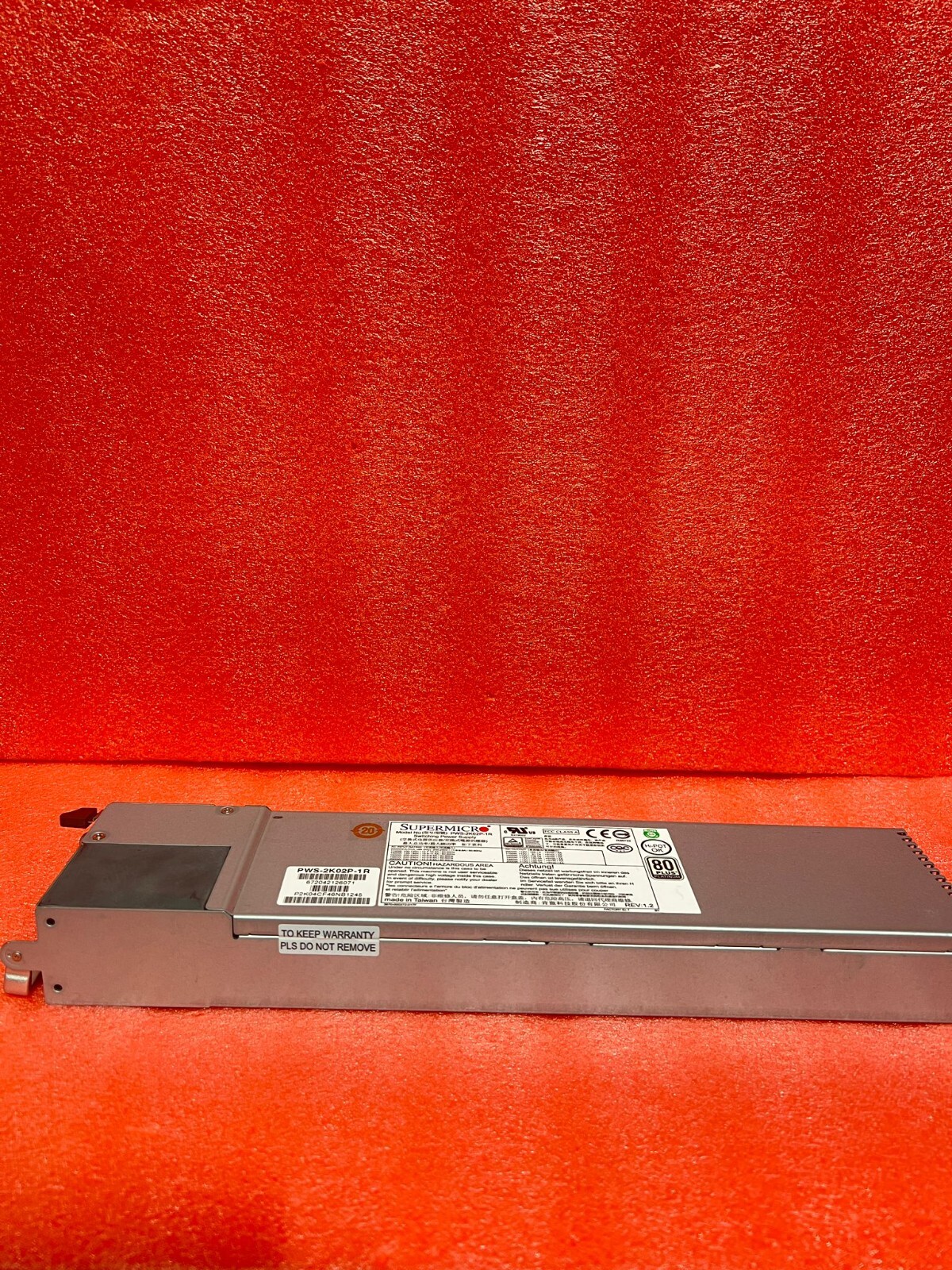 SuperMicro PWS-2K02P-1R 80 Plus Platinum 2000W Server Power Supply