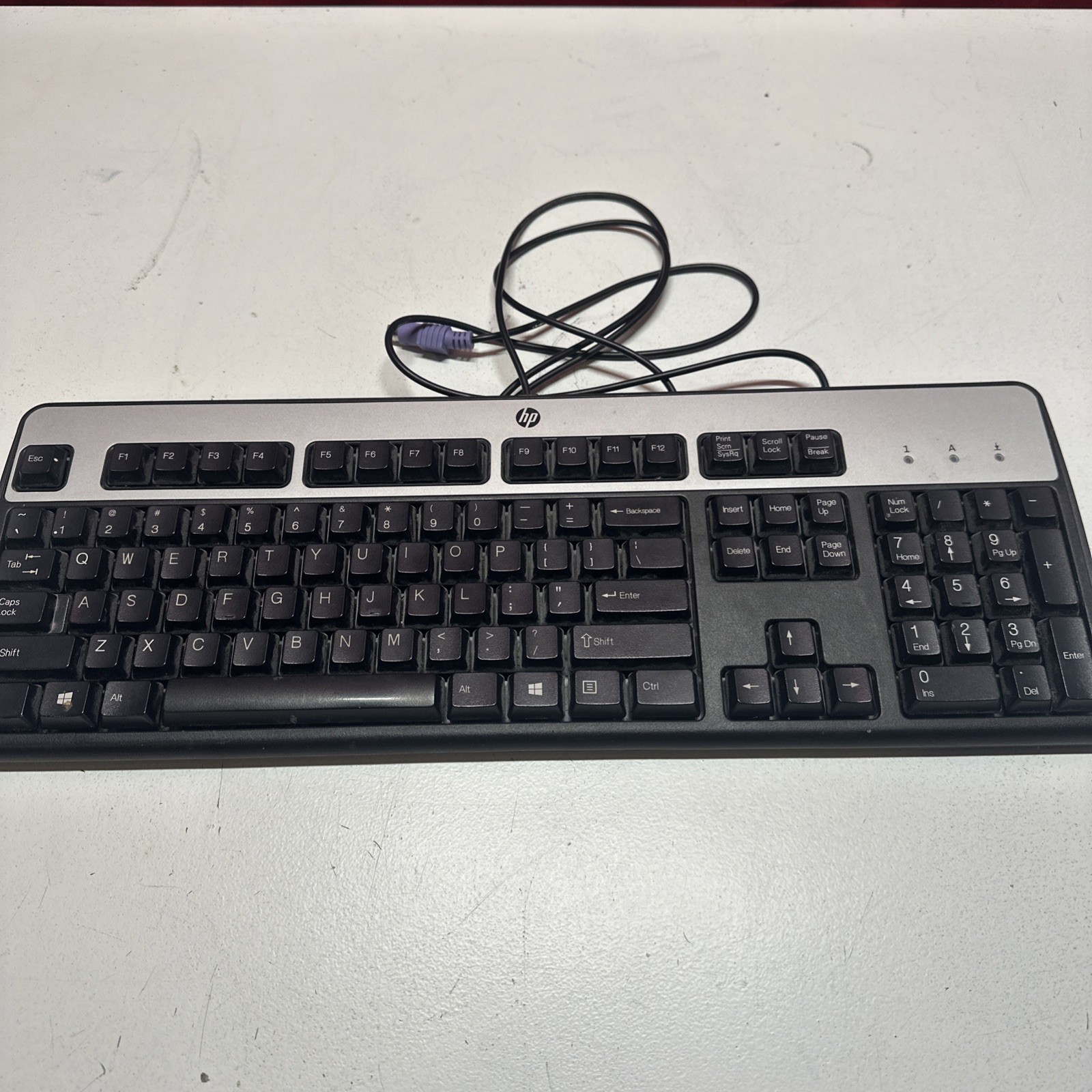 HP SK 2880 computer keyboard Wired KB 0316 Hewlett Packard - Working