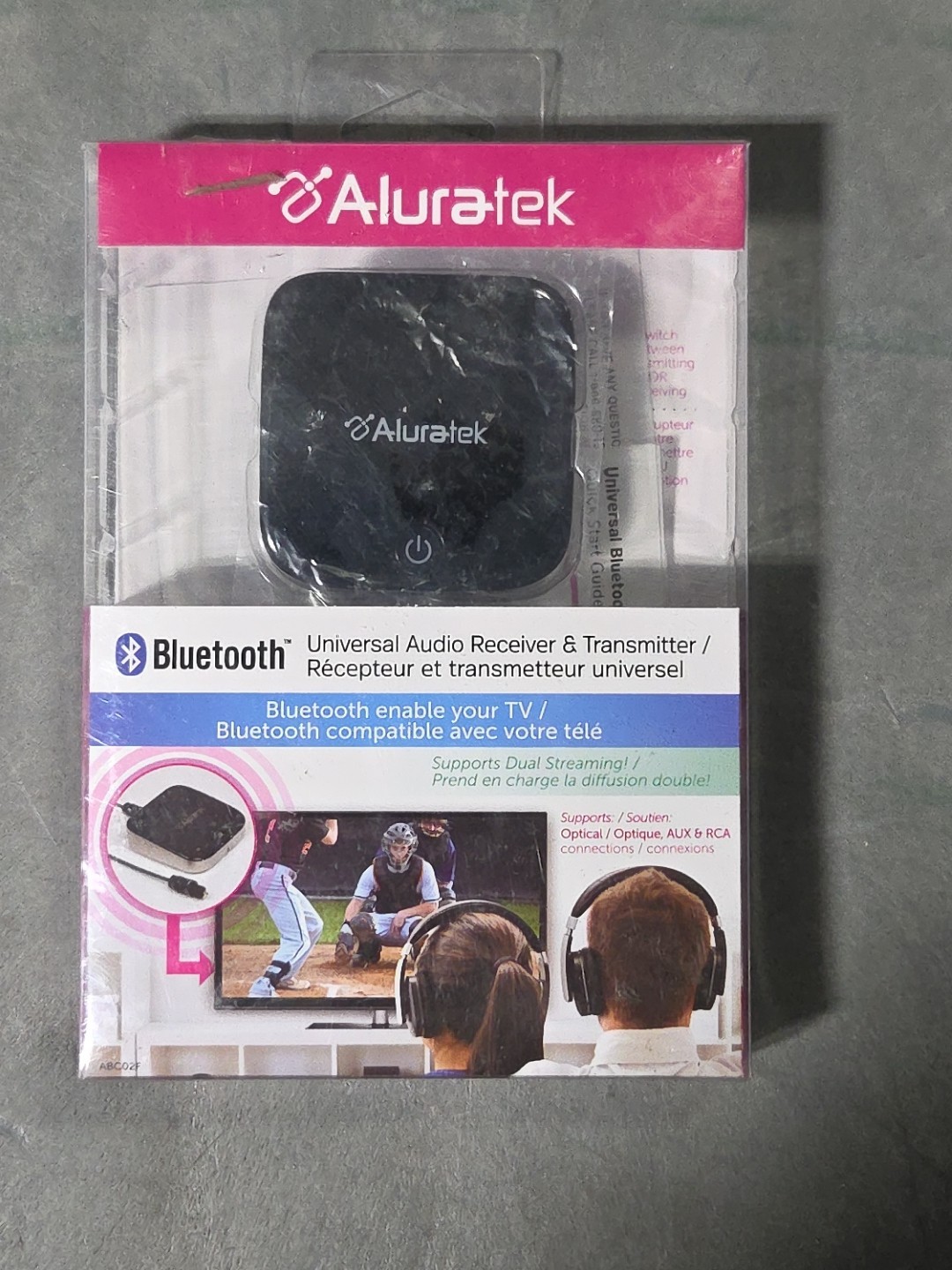 Aluratek Universal Bluetooth Audio Receiver and Transmitter