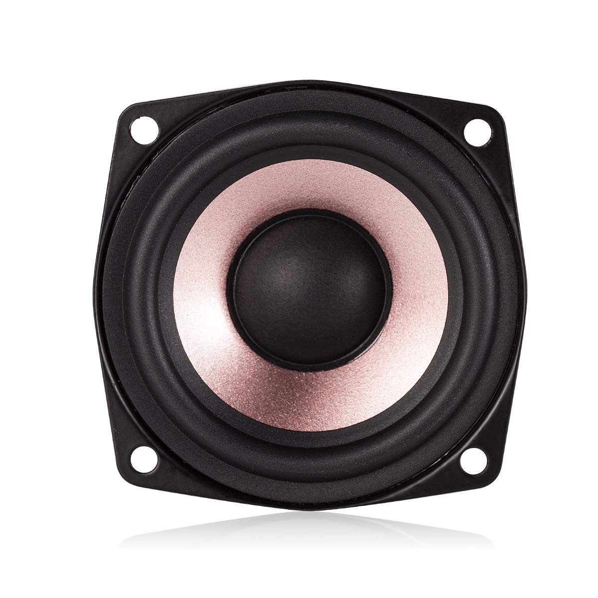 Douk Audio 1PC 2.5" inch 4 ohm Hi-Fi Desktop Full Range Speaker High Black