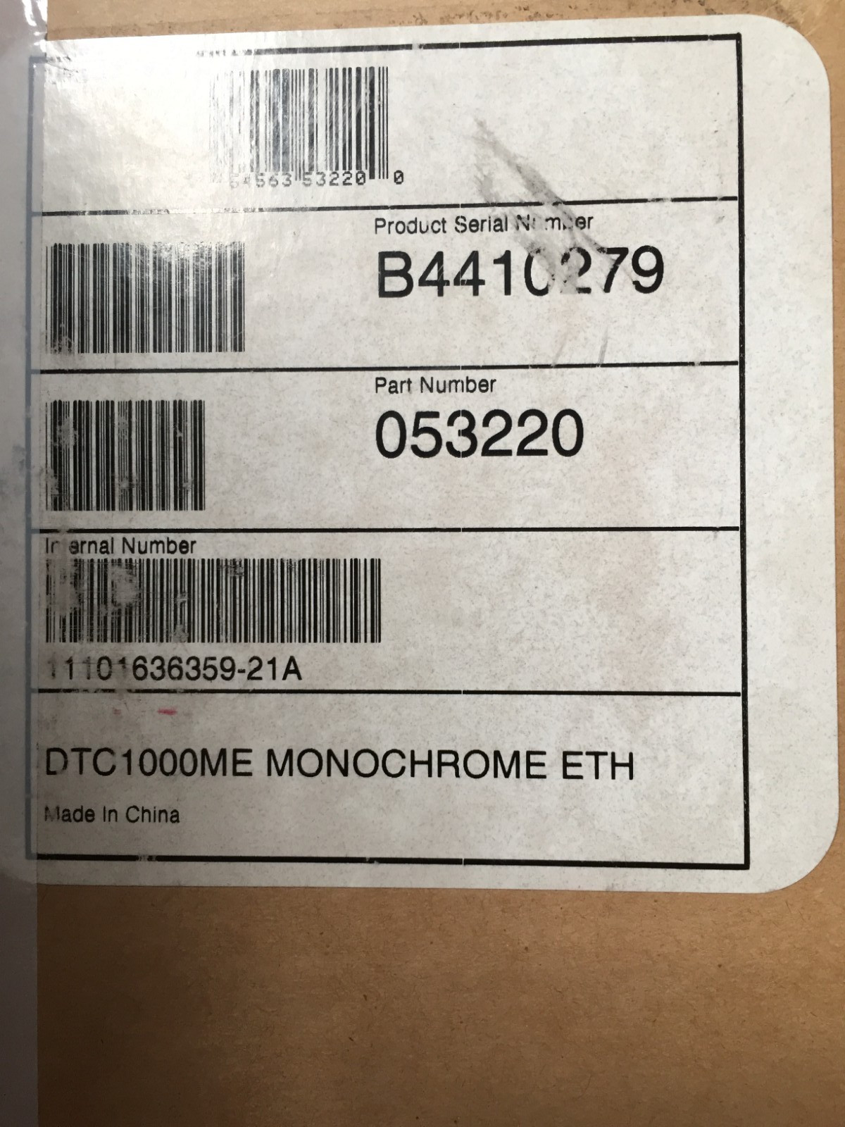 NEW HID Fargo DTC1000Me DTC1000 ID Card Badge Printer Monochrome Ethernet 053220