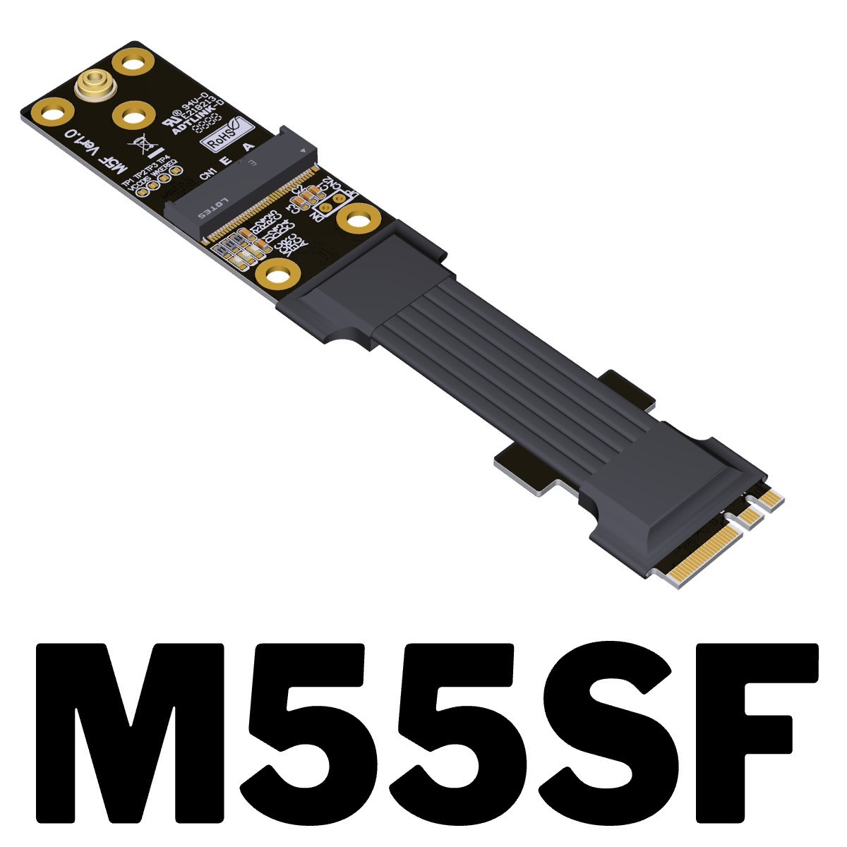 ADT M.2 WiFi A.E Key Wireless Network Card Transfer Extension Cable Pcie4.0 3.0