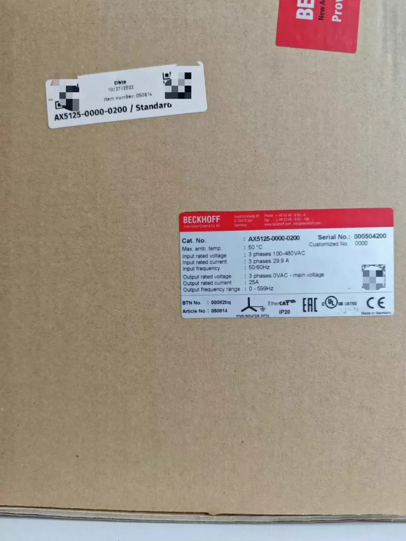 AX5125-0000-0202 Servo controller