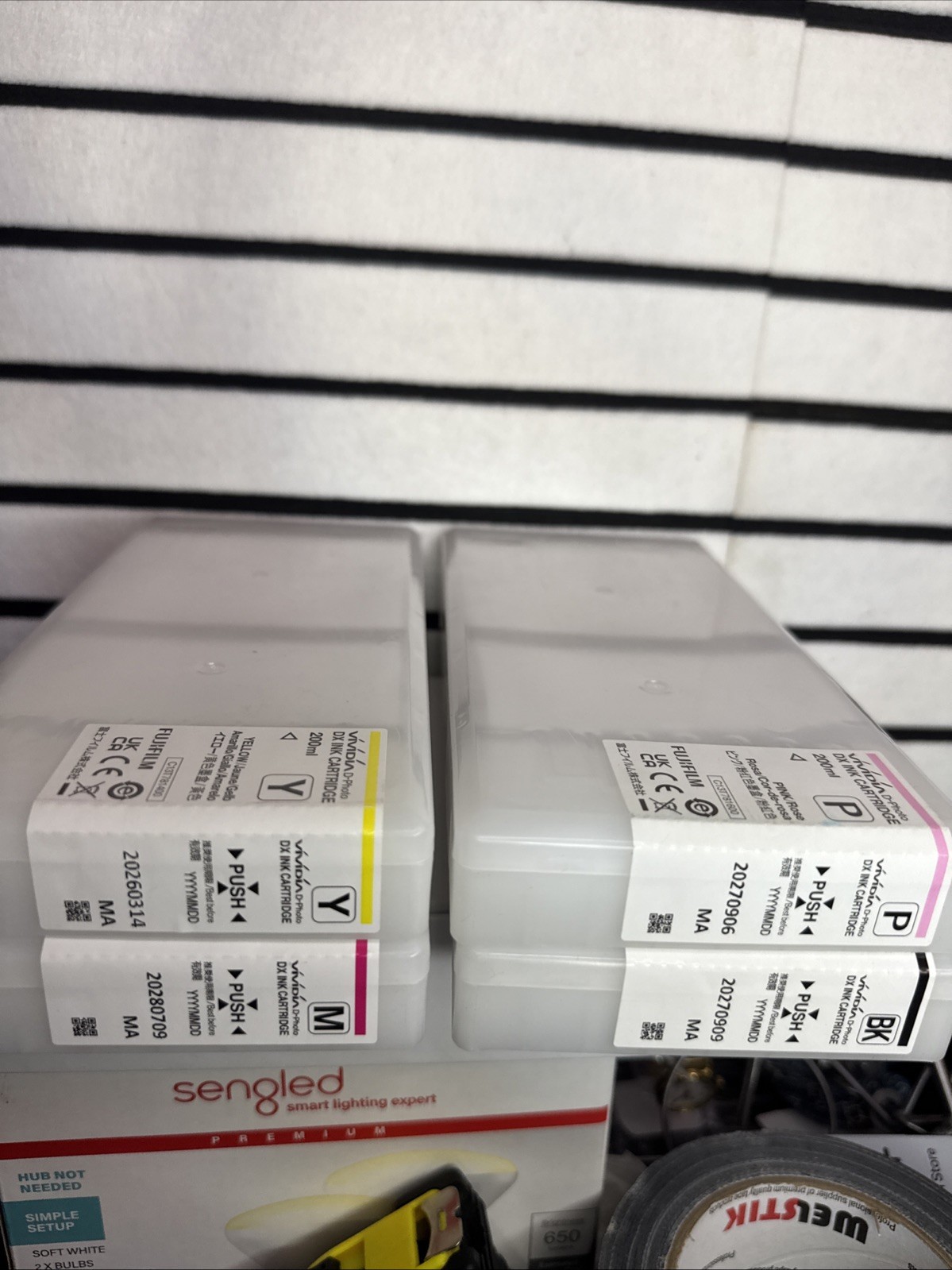 4x Genuine FUJIFILM DX Vividia Magenta Ink Cartridges (200ml) - Original@6