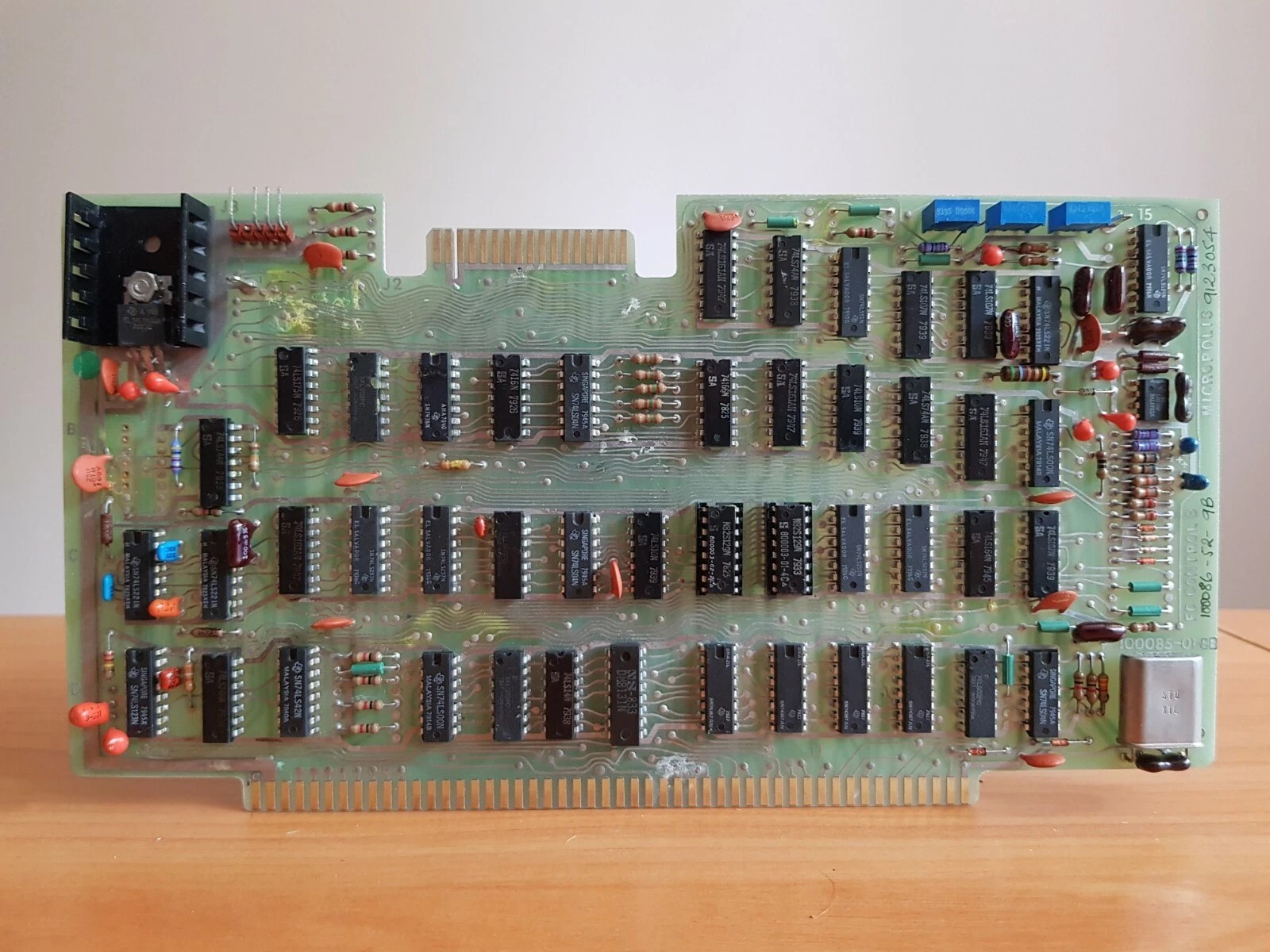 Micropolis 100085-01-8B S-100 Floppy Interface Controller Board Imsai 8080